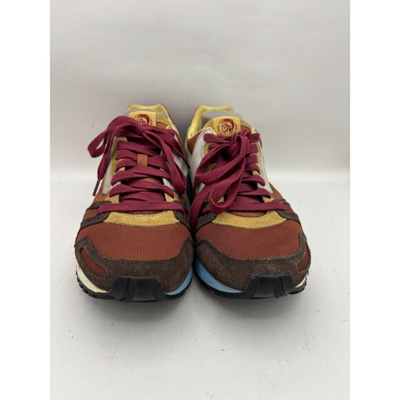 Diesel Absolute Sneakers Mens US 12 Multicolor Leather Suede Mesh Lace Up Shoes main image 7